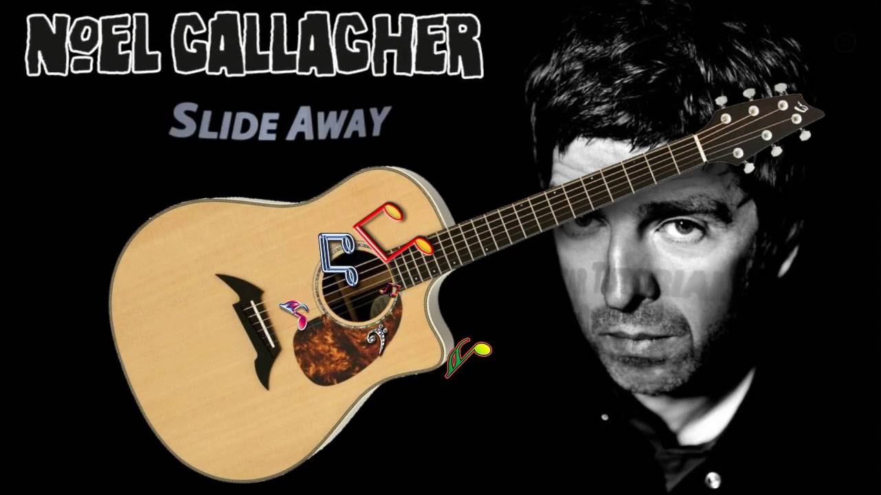 Noel Gallagher - Slide Away - Acoustic Guitar Lesson (easy)