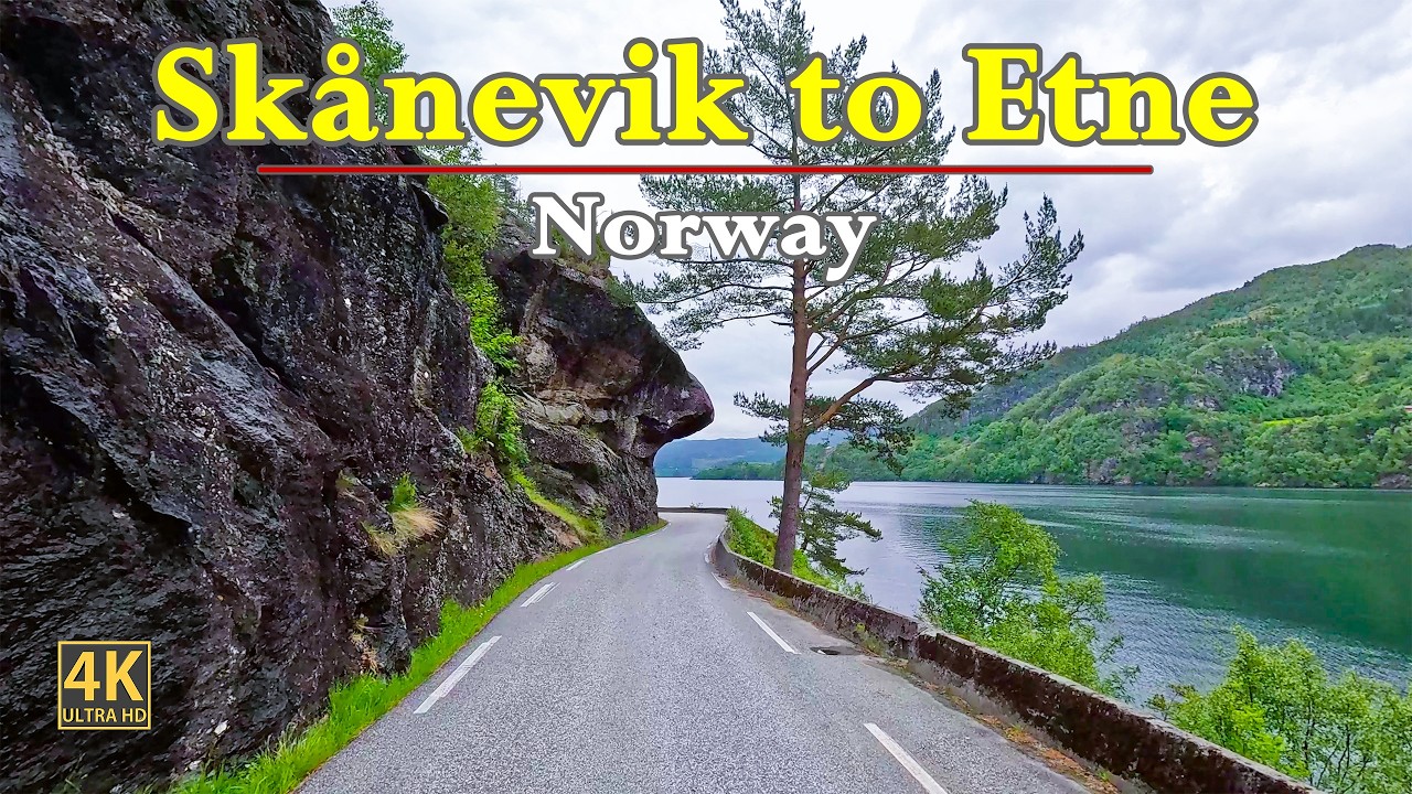 Driving Skånevik to Etne In Norway 🇳🇴 | Scenic Road Trip in 4k