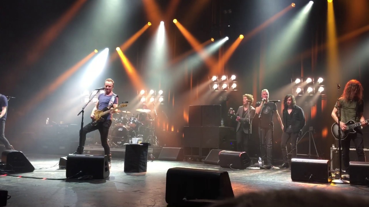 Sting O2 Apollo Manchester 7/4/2017 - Walking On The Moon/So Lonely