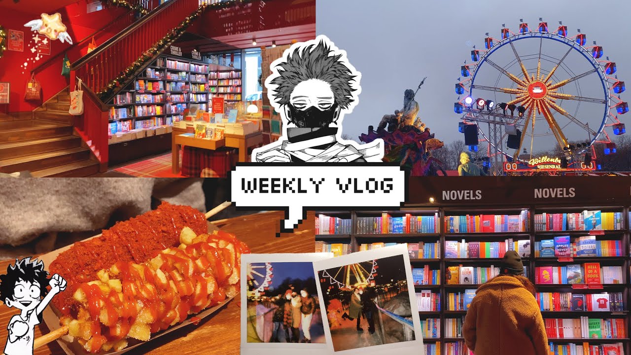 dreamy bookstores in berlin + recent reads 📚✨cosy vlog