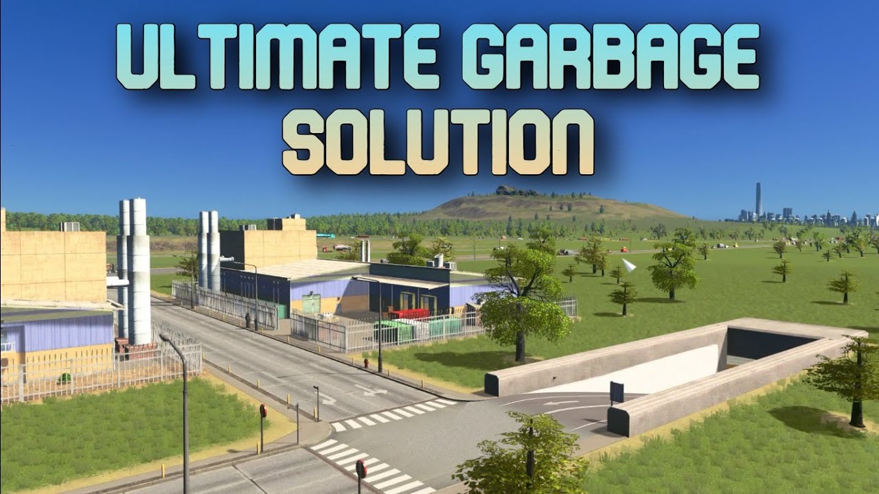 🚛🚧 Efficient Garbage Management! Building Underground Tunnels in Cities: Skylines 🏙️🌟