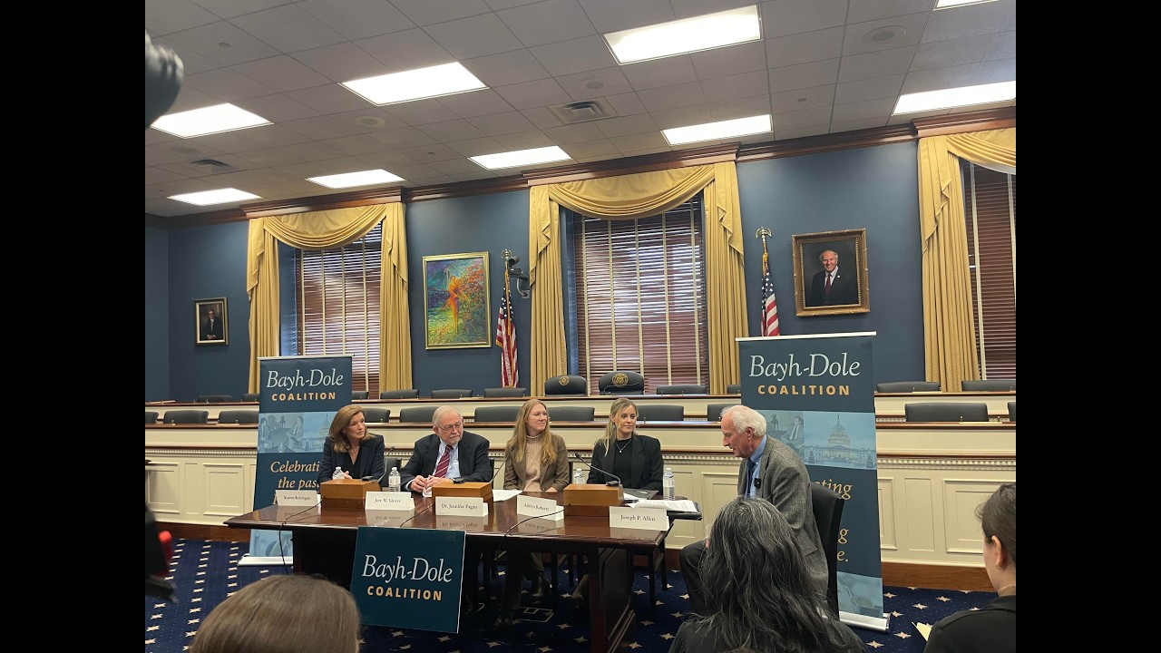 U.S. Innovation Leadership Depends on Small Businesses and Bayh-Dole: Panel Discussion
