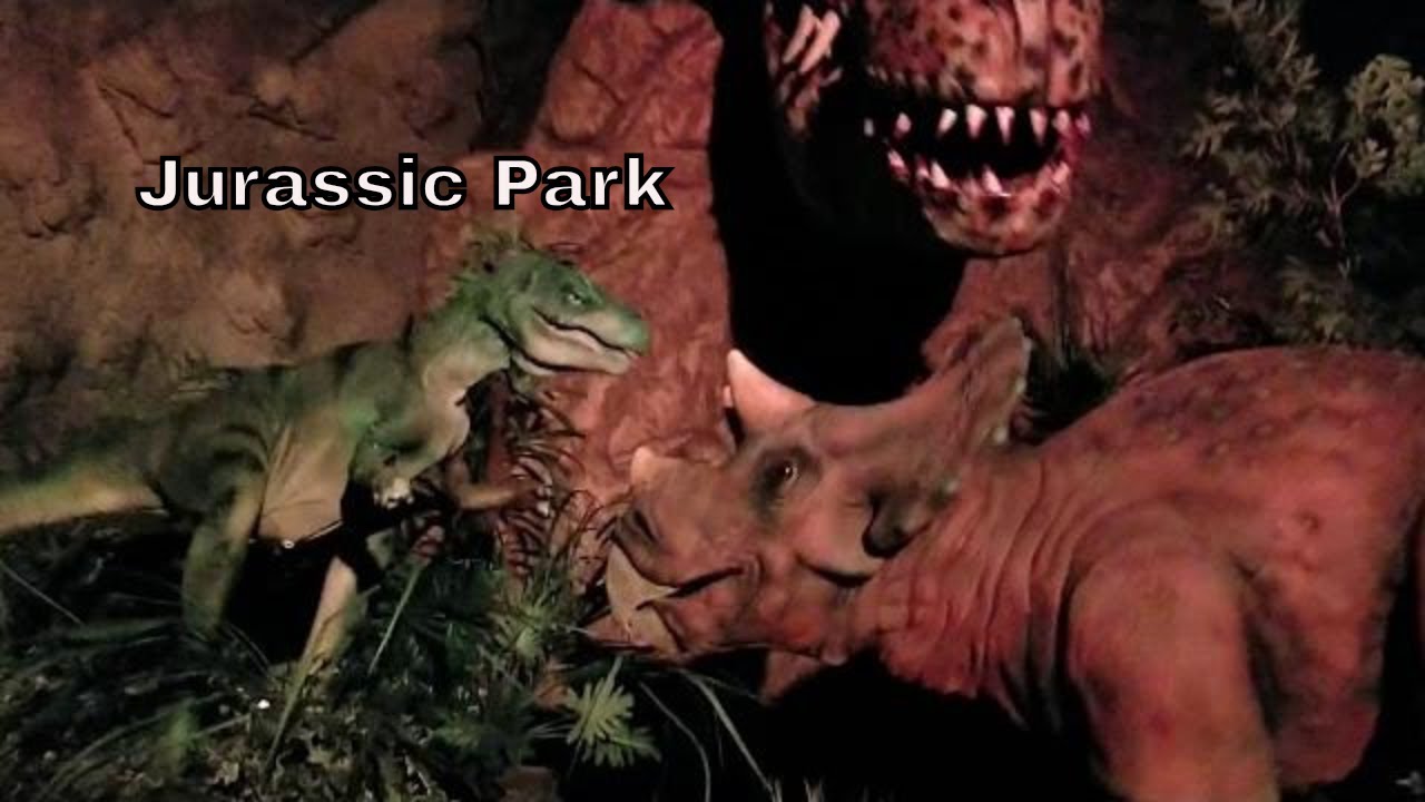 Jurassic Jungle Boat Ride!