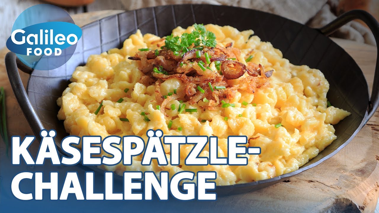 Mission Käsespätzle: Gelingt das schwäbische Wunder? | Galileo Food