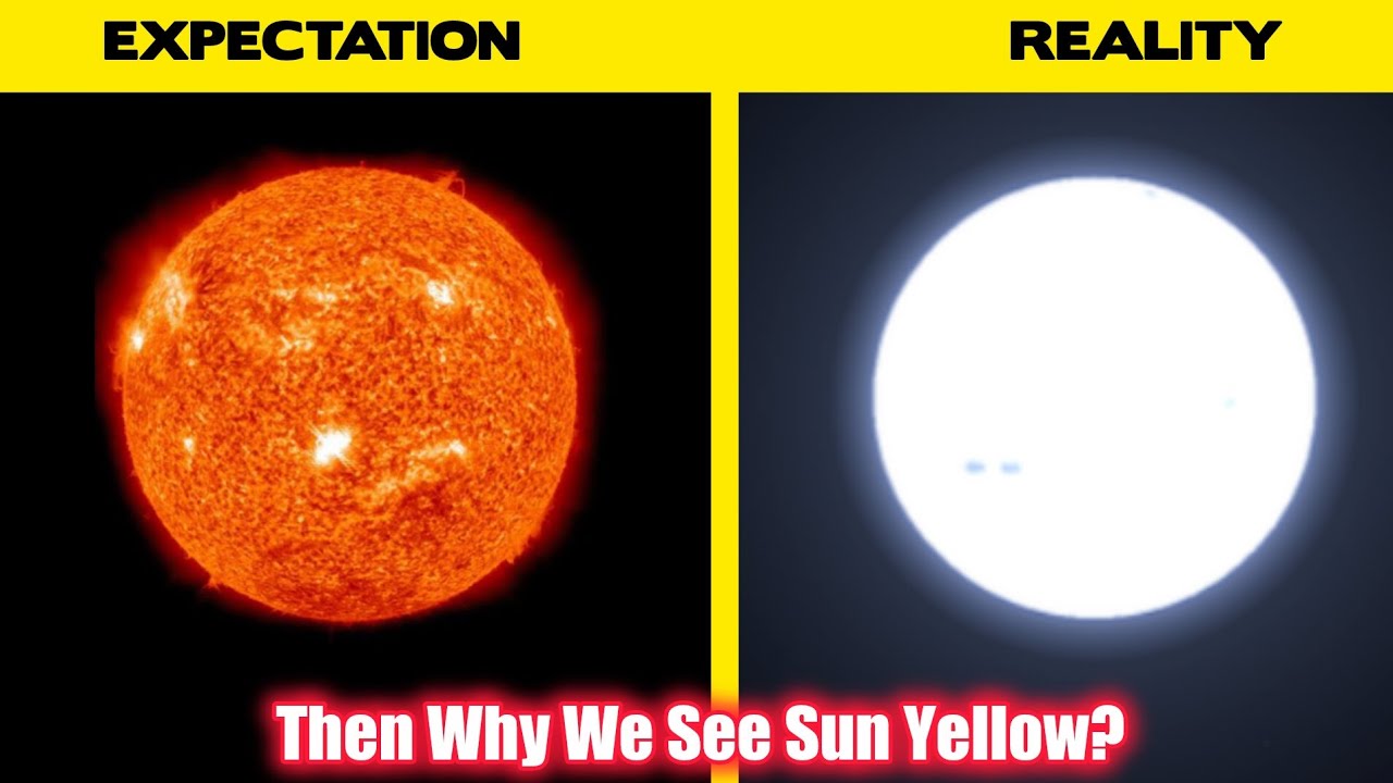 Why Does the Sun Look Yellow from Earth? | True Color of the Sun Explained
