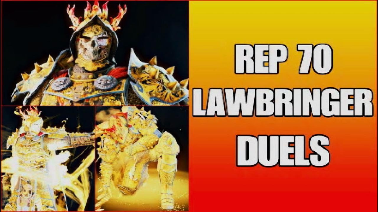 For Honor - Rep 70 Lawbringer Duels - Fresh new look and intense games!