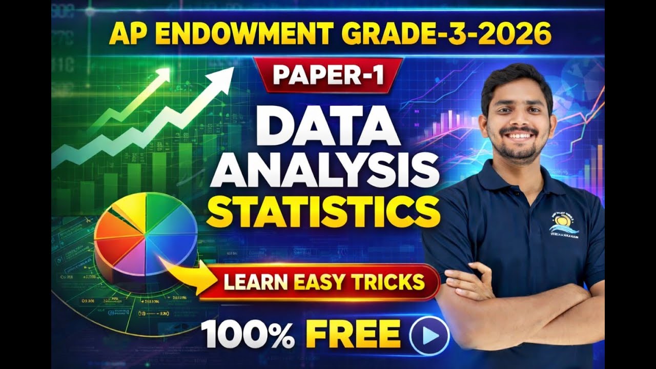 ap endowment grade -3 | General Studies & mental philosophy | paper-1| data analysis | Grand Test