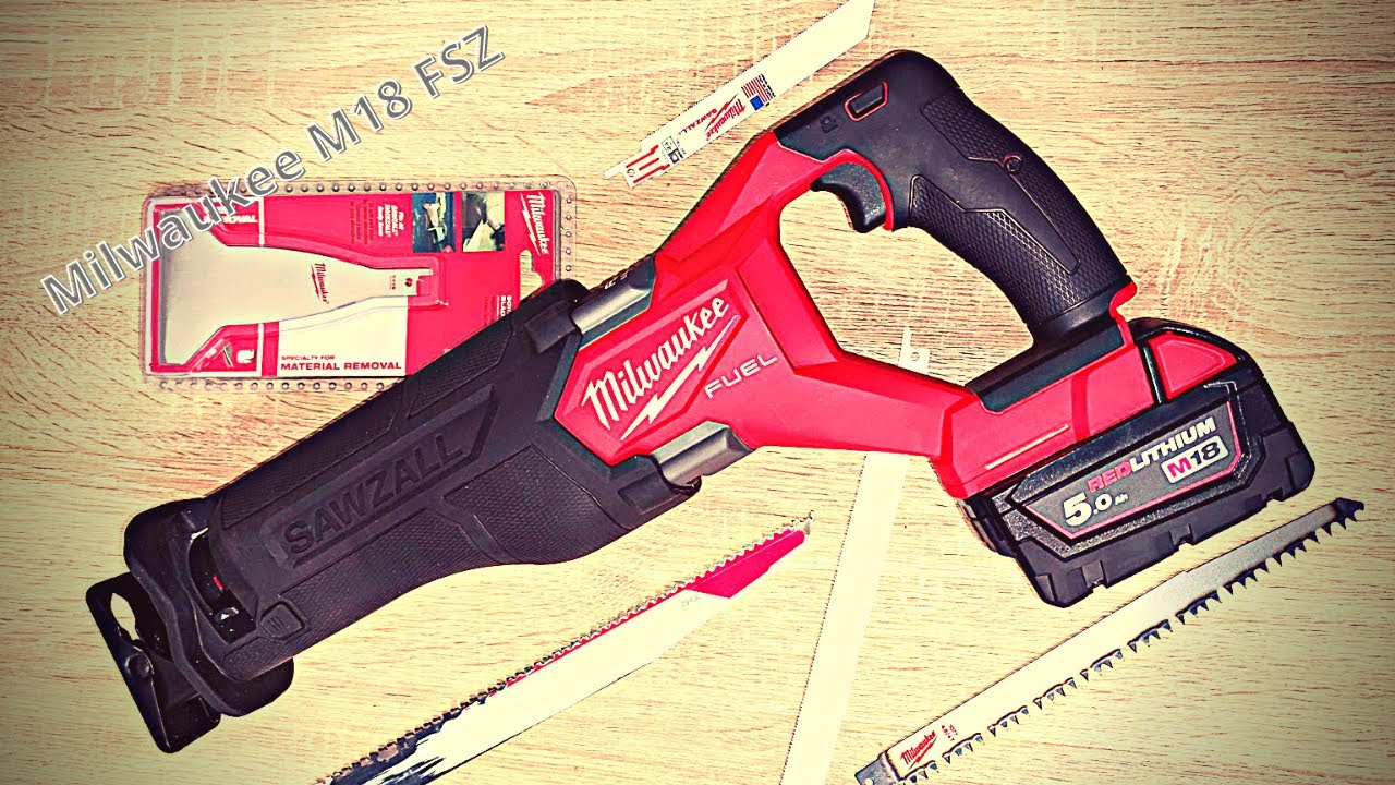 Milwaukee M18 FSZ - piła szablasta
