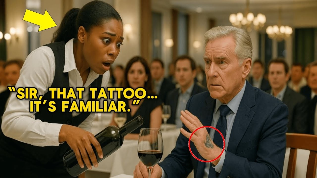 Black Waitress Says to Billionaire, ‘Sir, My Mom Has That Same Tattoo’ —What Happened Next Stuns A