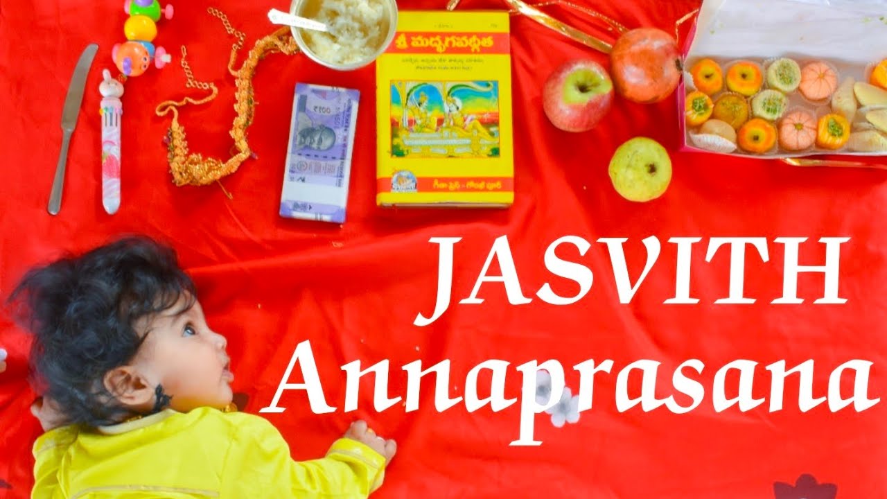Jasvith Sai Annaprasana || Rice Eating ceremony || 