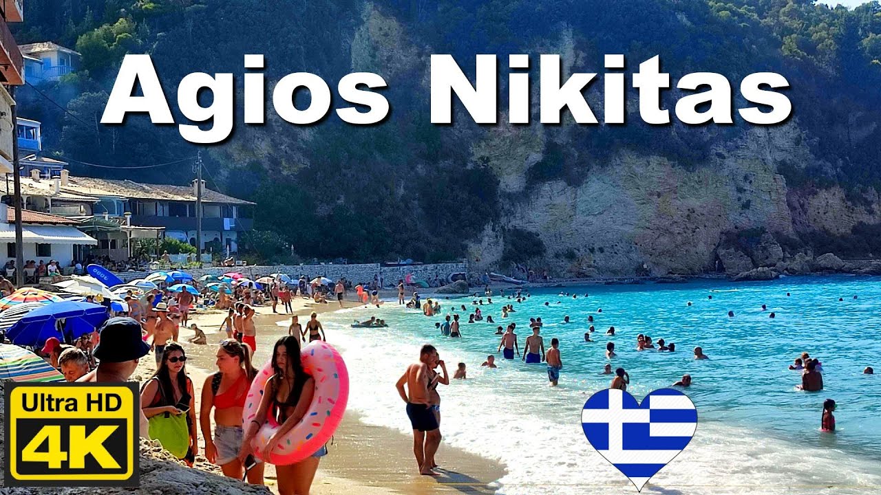 Agios Nikitas, Lefkada 🌊🌞✨ Paradise beaches, crystal waters, vibrant vibes, and endless beauty! 🌴💙