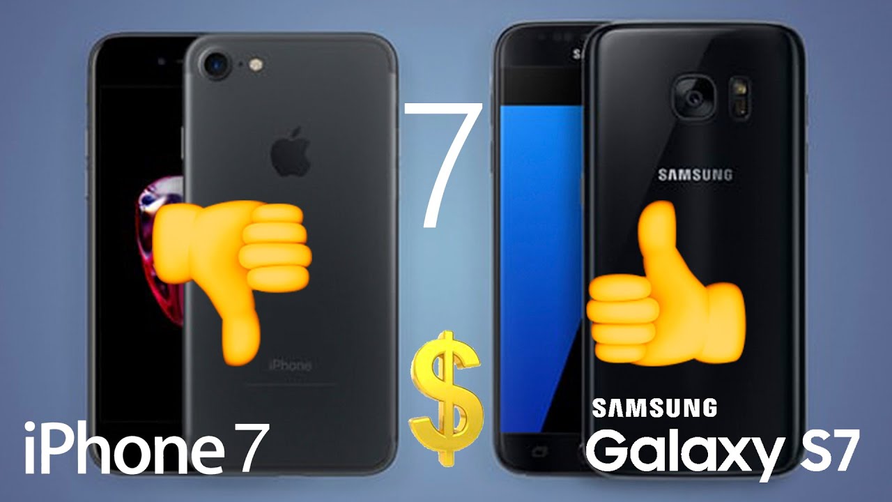 ¡7 Razones para Comprar el Galaxy S7 y NO el iPhone 7!