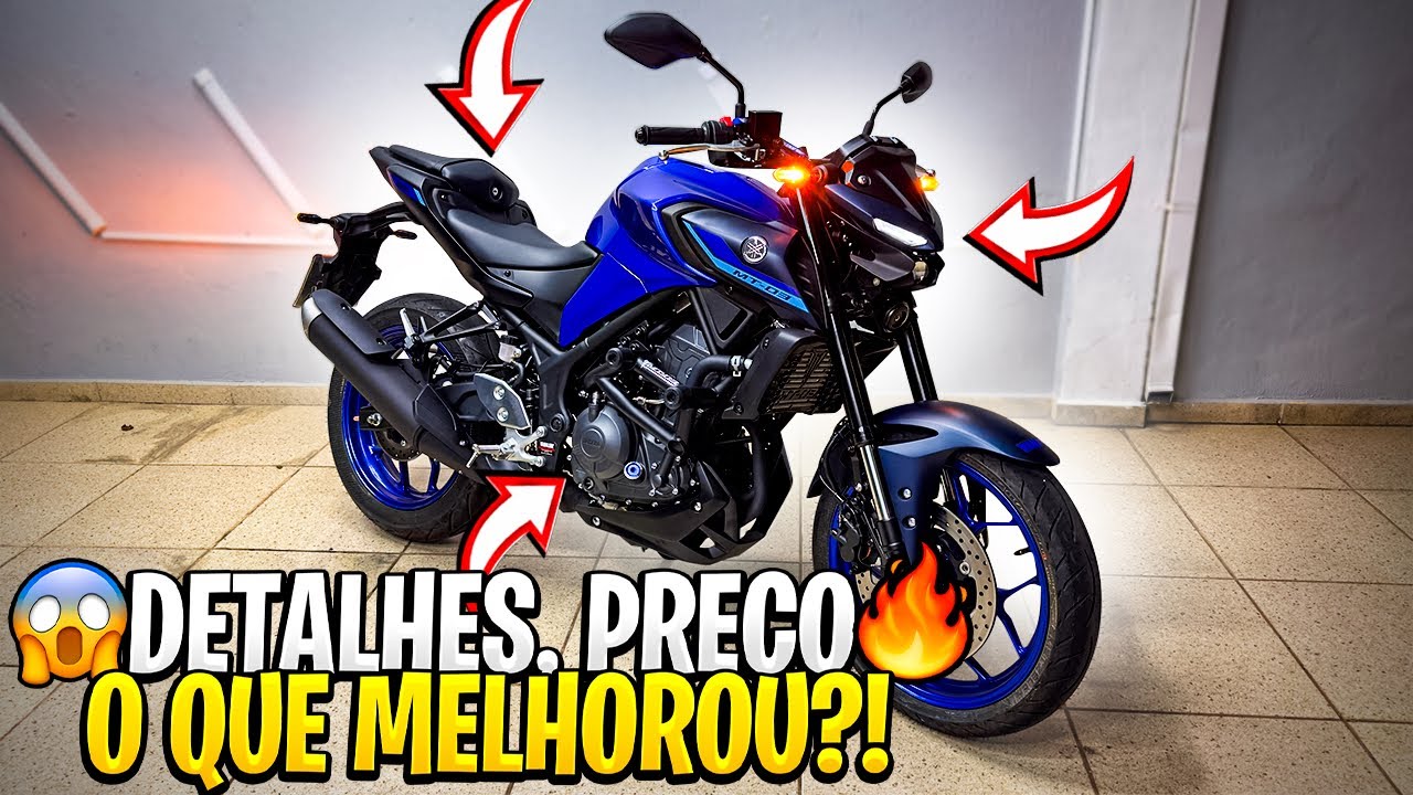 MT 03 2026 0KM TODOS DETALHES, PREÇO, VALE A PENA?! YAMAHA 