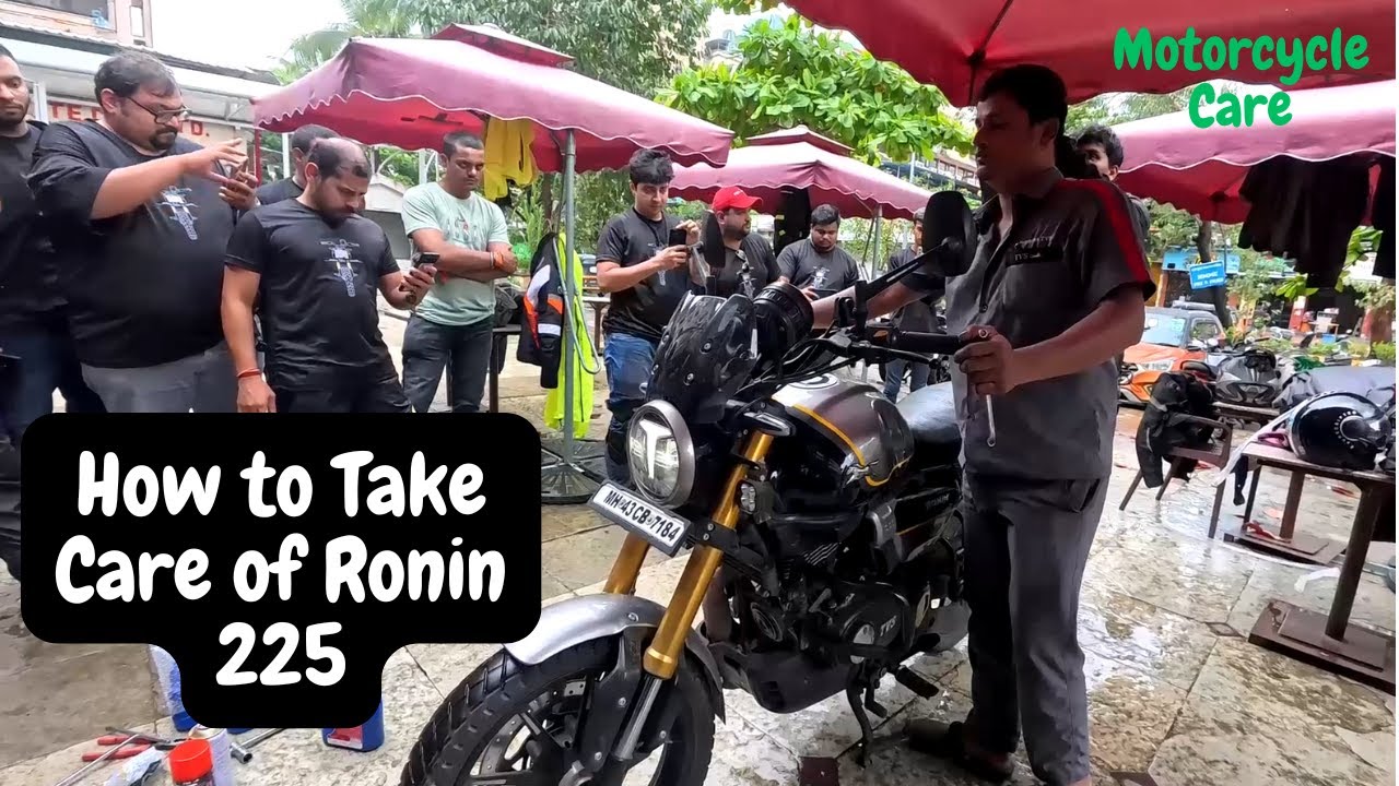 How to Take Care of a Motorcycle | Ronin 225 Maintenance | Motorcycle Parts
