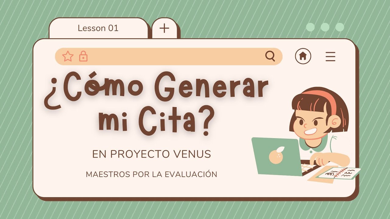 C&Oacute;MO GENERAR MI CITA EN PROYECTO VENUS / USICAMM 2023