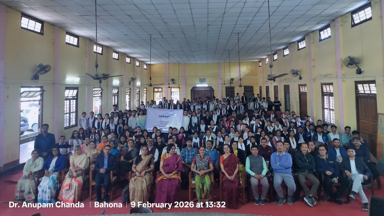 Bharatanatyam Performance & Interaction Session. Bahona College. 090226