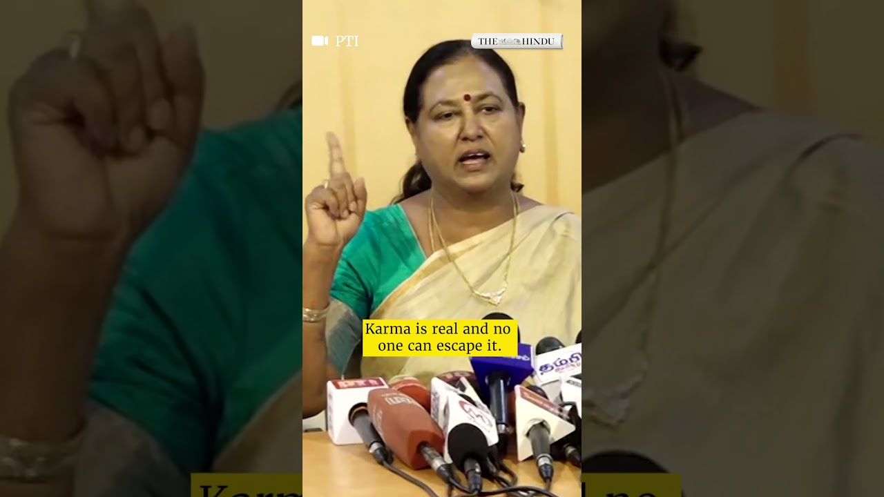 Premallatha Vijayakant hits out at EPS: &ldquo;Karma has caught up with AIADMK
