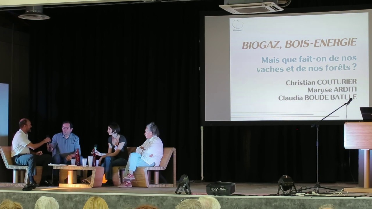 Table ronde : Biogaz, bois-énergie : mais que fait-on de nos vaches et de nos forêts ?