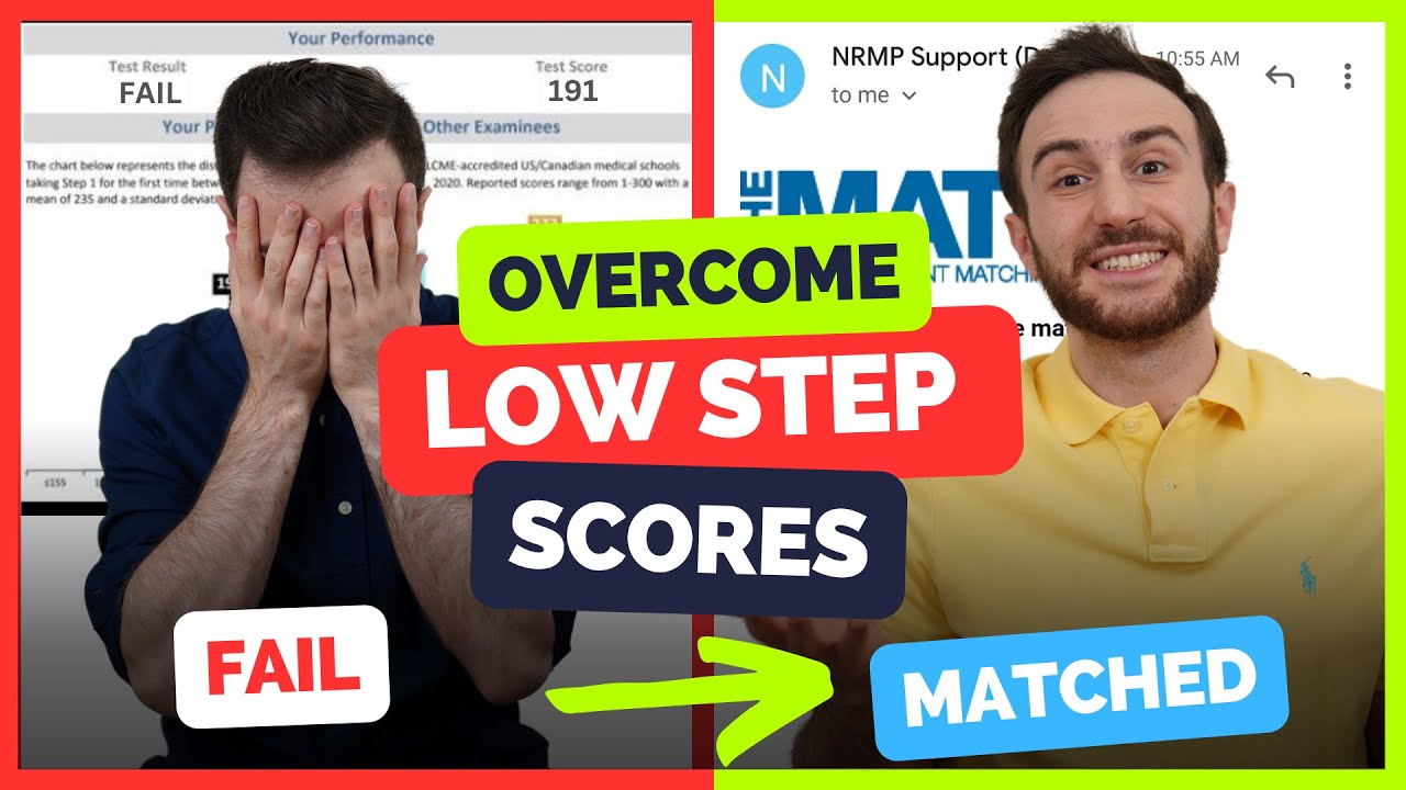 MATCH® with Low STEP 1 and STEP 2 Scores!
