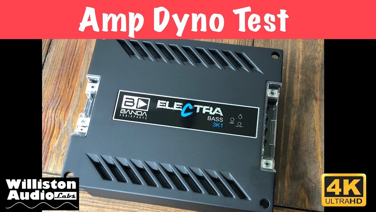 Big Brazilian 3k? Banda Electra Bass 3k1 Amp Dyno Test (4K)
