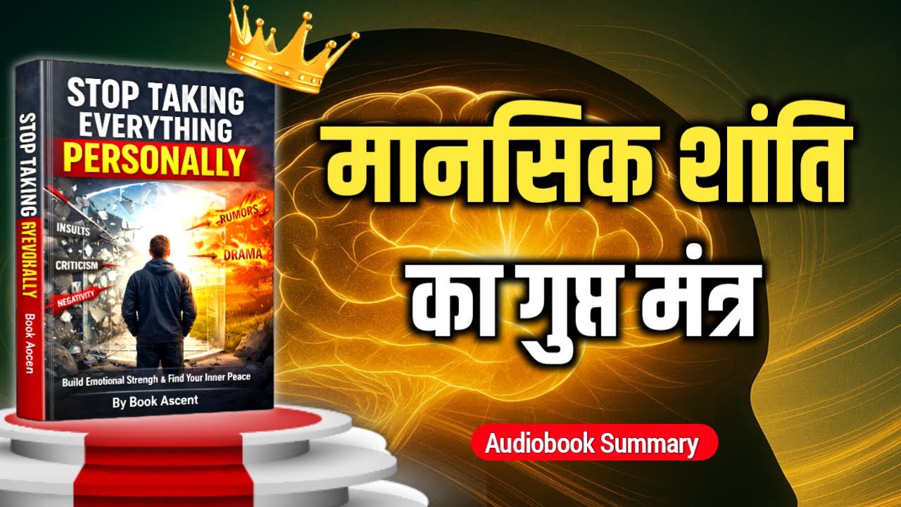 लोगों की बातें दिल पर मत लो! Stop Taking Everything Personally Audiobook Summary In Hindi