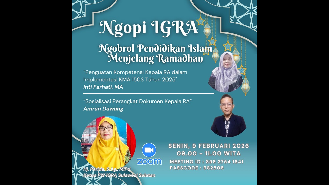 PW IGRA Sulsel Bongkar Tuntas! Kesiapan Kepala RA Hadapi KMA 1503 Tahun 2025