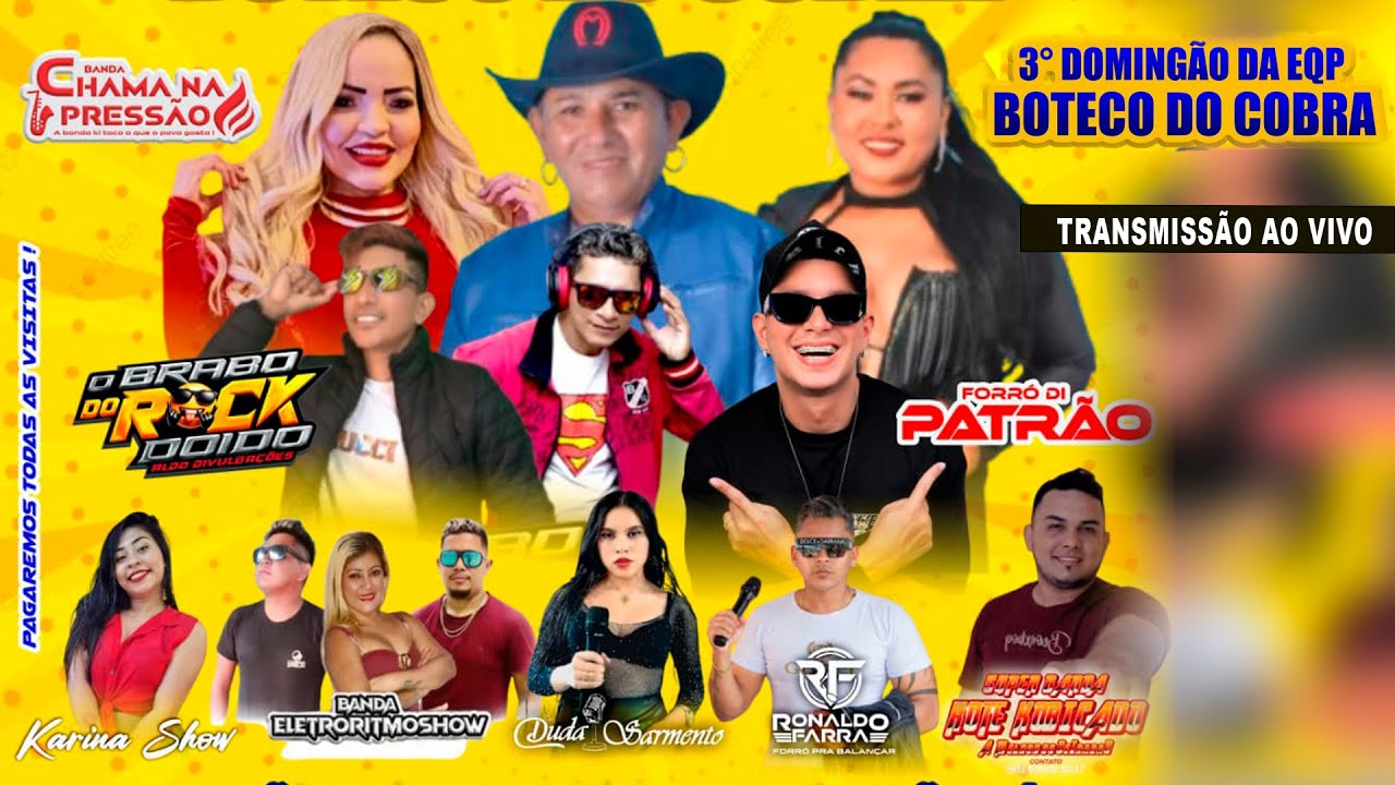 3° DOMINGÃO DA EQUIPE BUTECO DO COBRA
