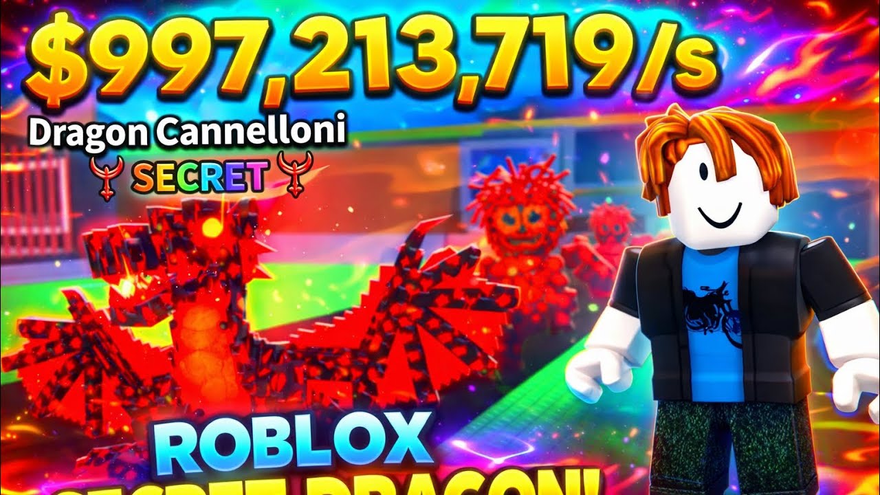 Roblox Steal a Brainrot – SECRET Dragon Is OP!