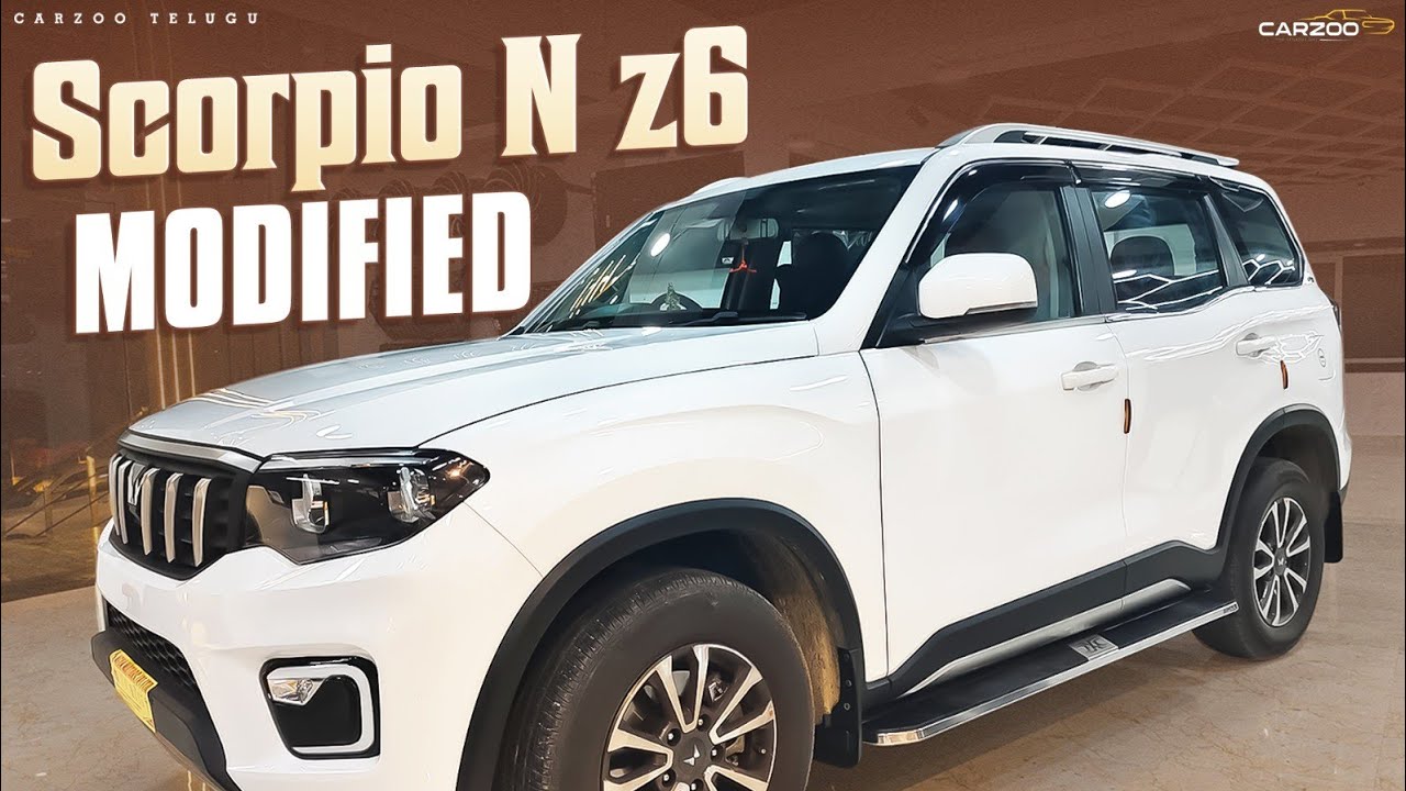 SCORPIO N MODIFICATION || CARZOO HYDERABAD