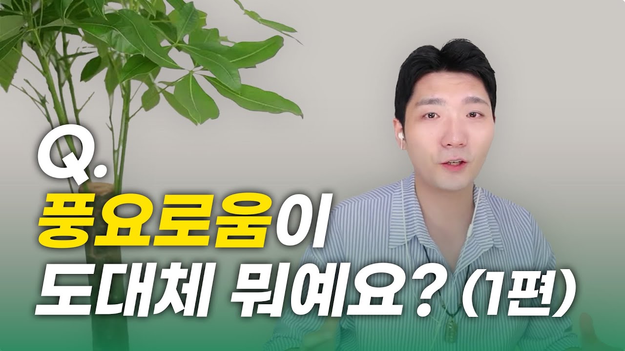 풍요로움이 무엇인지 아주 자세히 알려드릴게요ㅣ풍요로움 시리즈 2편