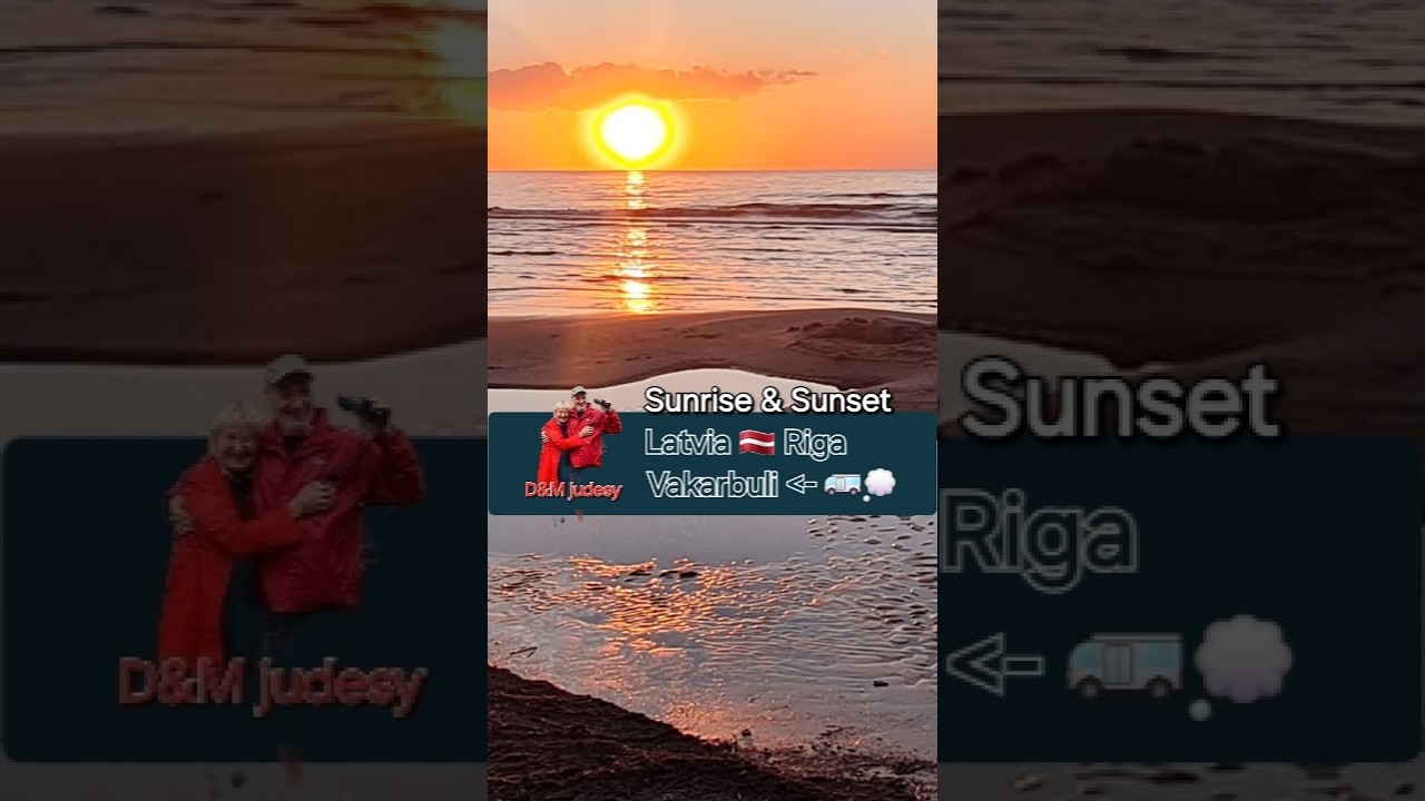 Magic morning and sun set by the Baltic Sea Latvia 🇱🇻 Riga’s Dunes | Life After 60