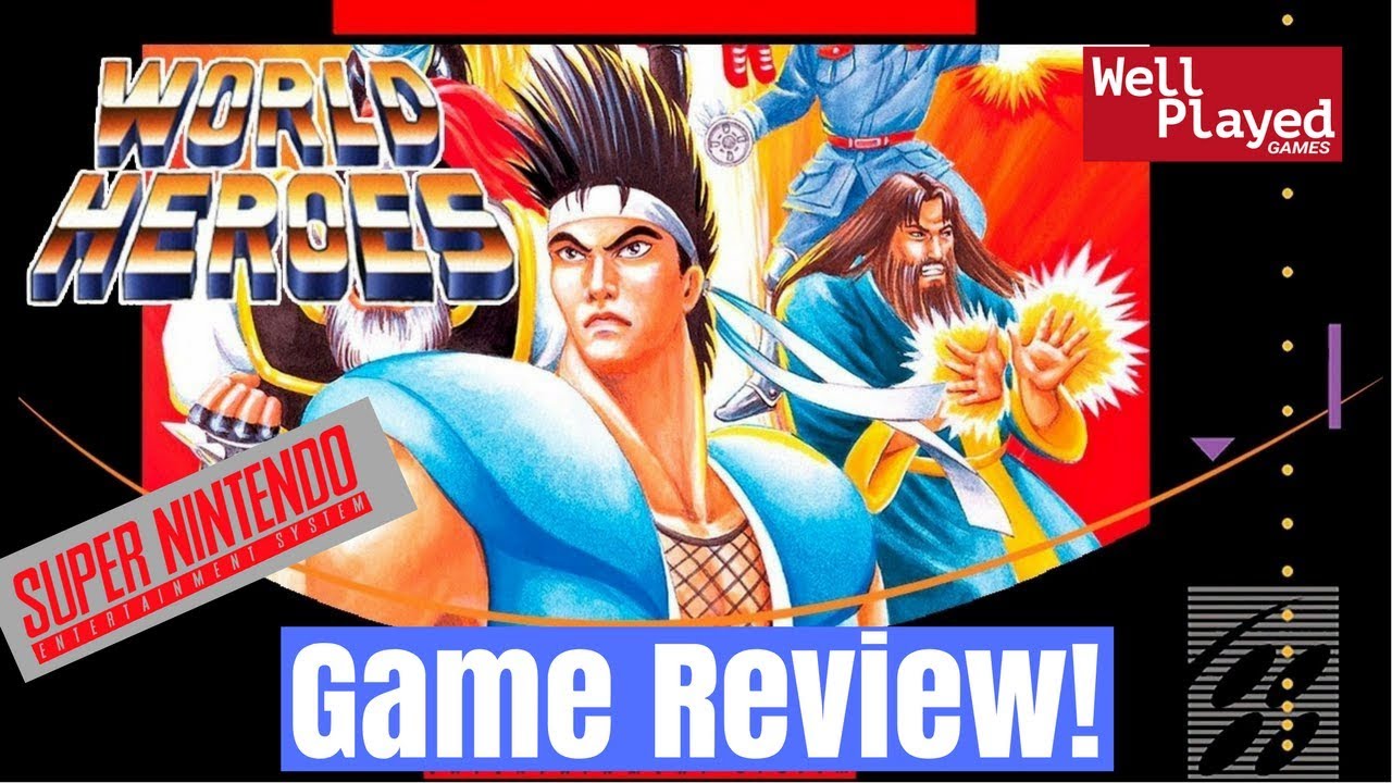 World Heroes Super Nintendo Game Review