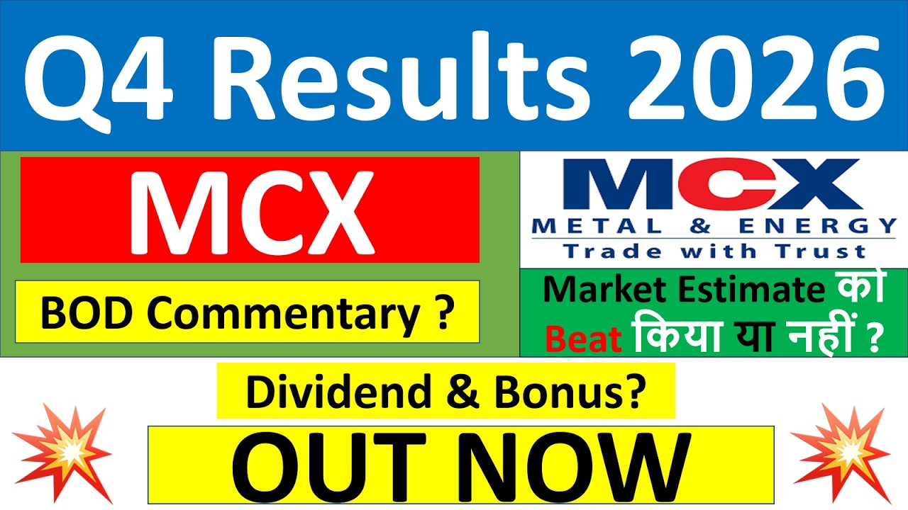 MCX Q4 results 2026 | MCX results today | MCX Share News | MCX Share latest news today