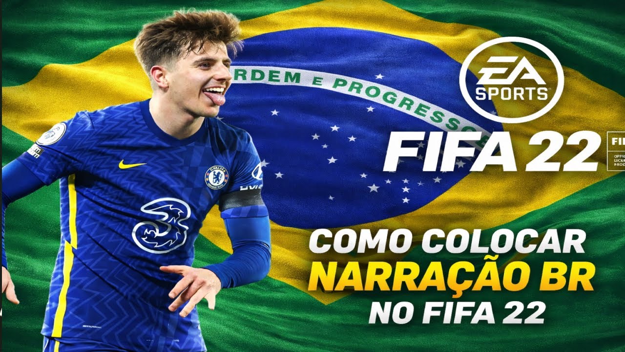 Como Colocar Narração em Português Brasileiro no FIFA 22 | Tutorial Fácil e Rápido