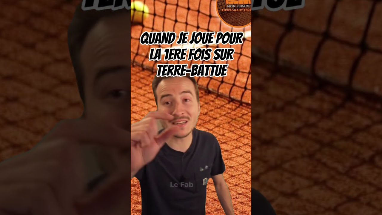 😂 J'ai gliss&eacute; chef.... #terrebattue #rolandgarros