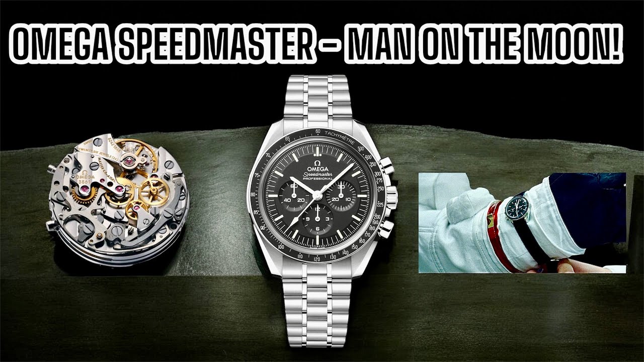 «Мои первые» часы OMEGA Speedmaster Moonwatch Professional с сапфировым стеклом | Калибр 3861 | Р...
