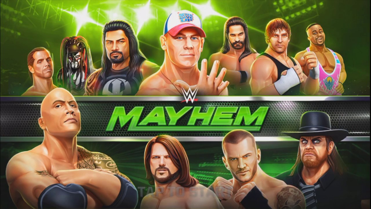 WWE MAYHEM - FIRST LOOK - GAMEPLAY WALKTHROUGH PART 1