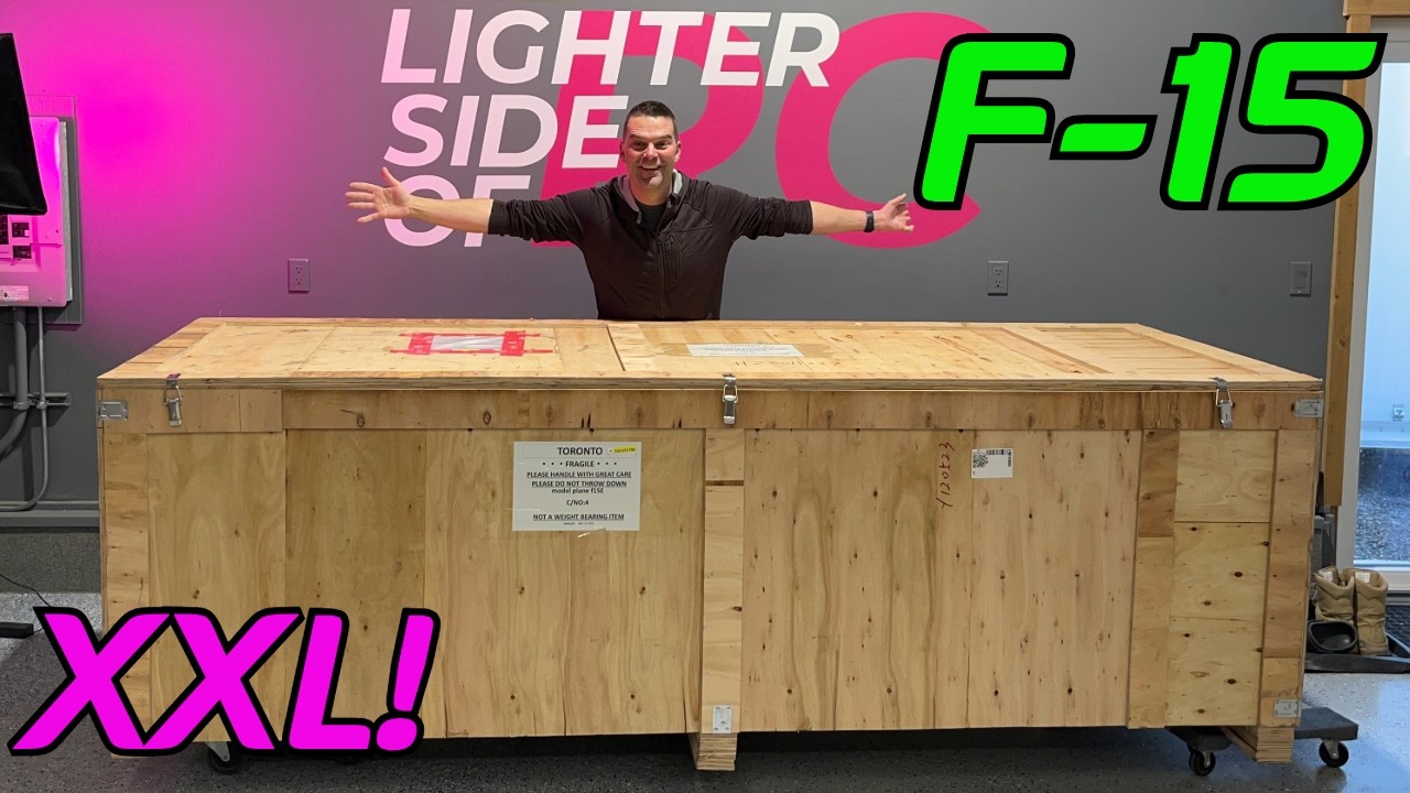Unboxing The Largest F15 XXL Skymaster Rc Jet You've Ever Seen