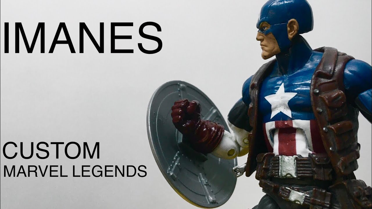 Custom con imanes en Marvel Legends l Reparación