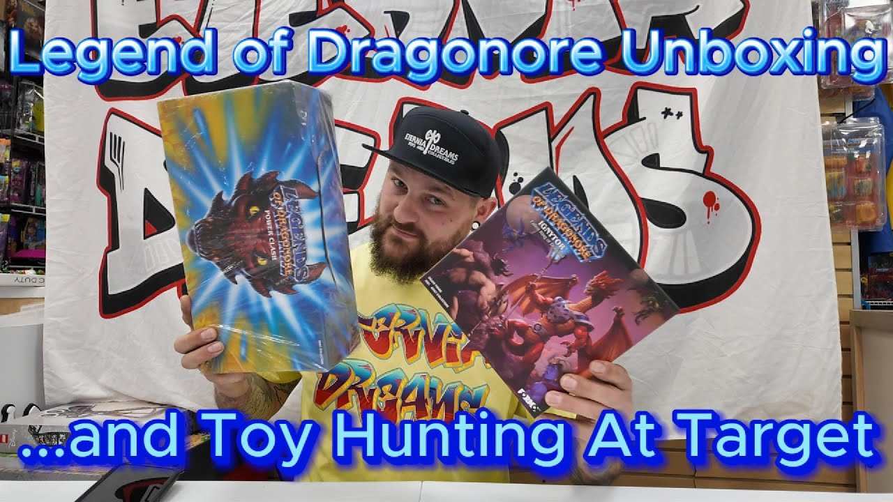 Legends of Dragonore Unboxing...and Toy Hunting at Target!