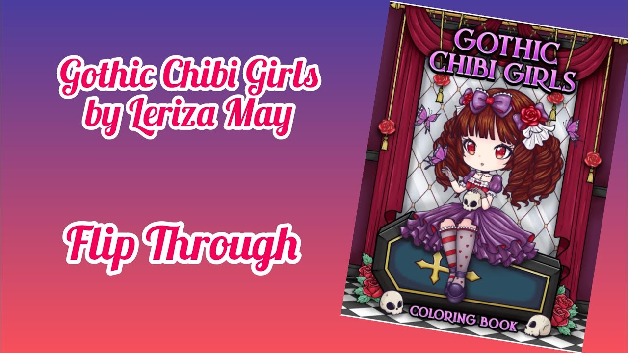 Gothic Chibi Girls by Leriza May 💜