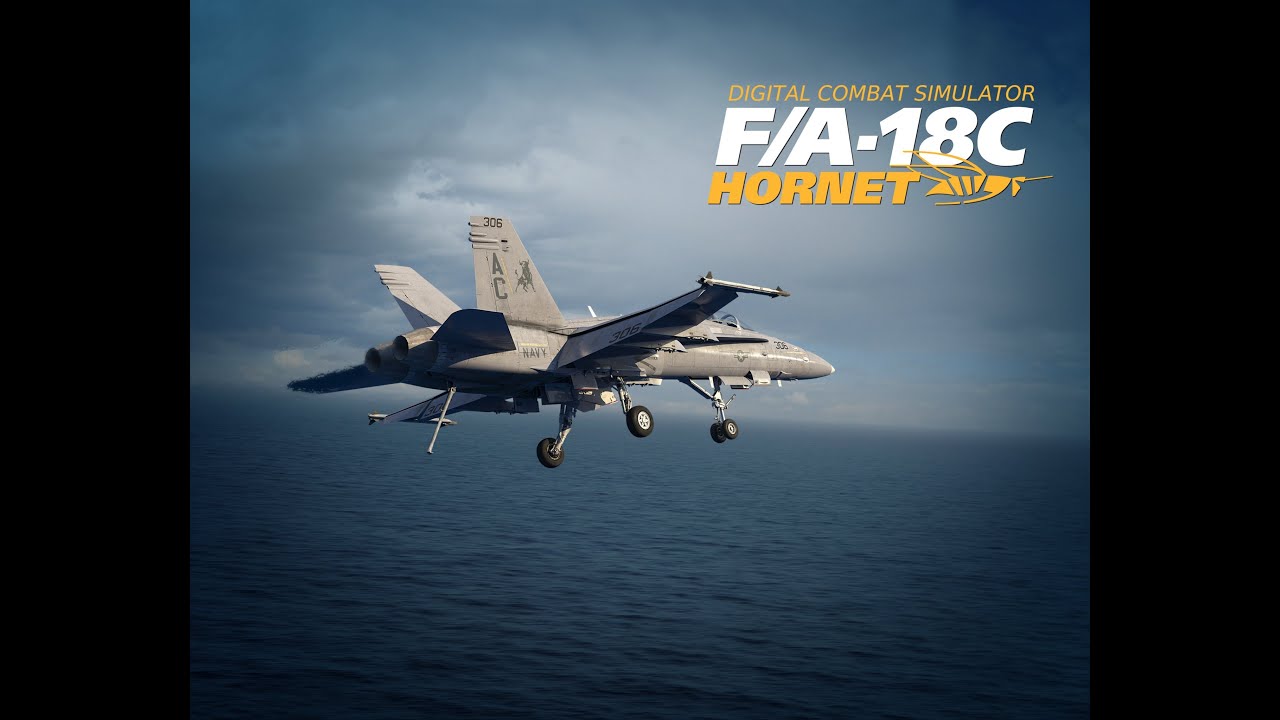 DCS - F/A18 C -  AGM 88 C HARM & AGM154c JSOW - SA6 Attack