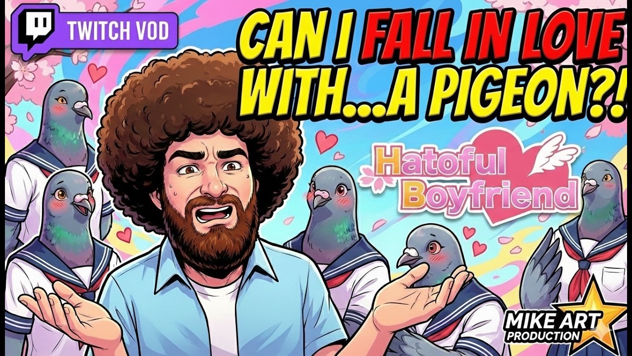 Can I Fall In Love With...A Bird?! - Mike Art Production Streams