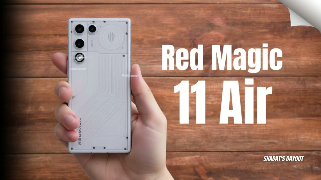 Red Magic 11 Air Is Going To Launch In China All Specifications Explained || RedMagic 11 Air ||