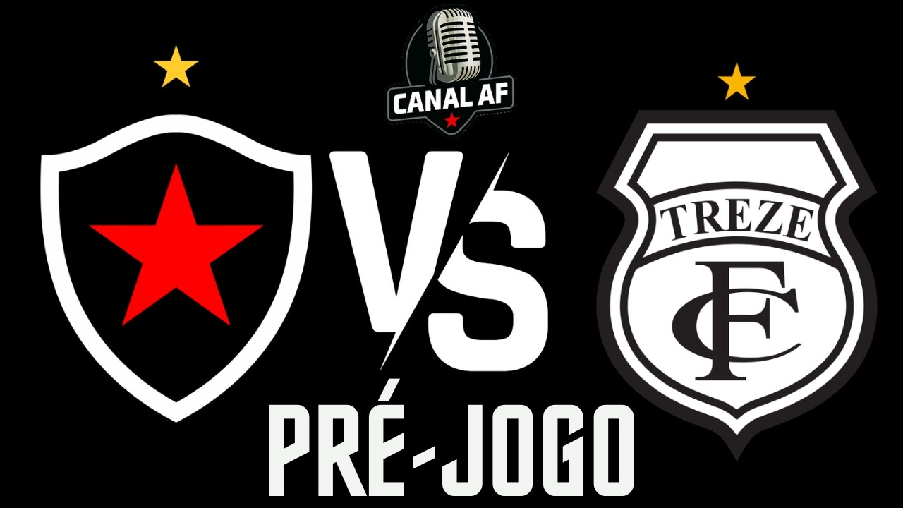 BOTAFOGO-PB X TREZE - PRÉ-JOGO - BELO VAI COM NENÊ E GIOVANNI DE TITULARES CONTRA A GALINHA!