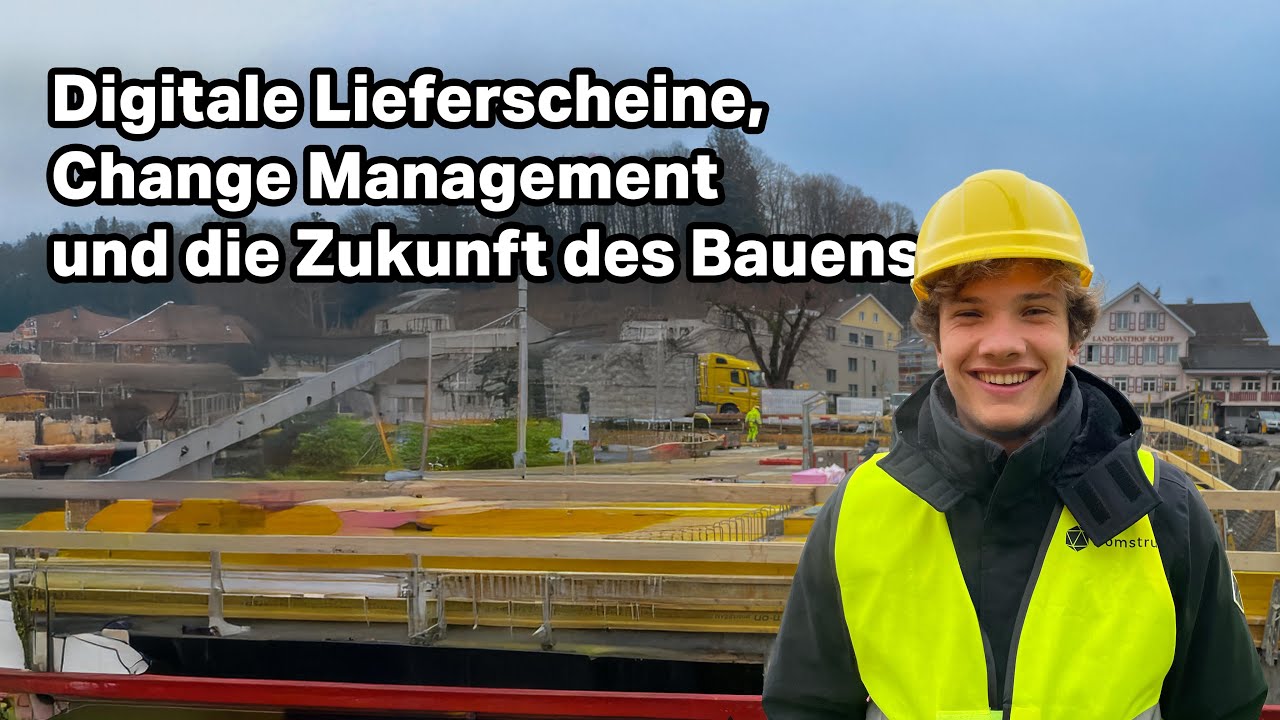 25. Folge: Digitale Lieferscheine, Change Management und die Zukunft des Bauens