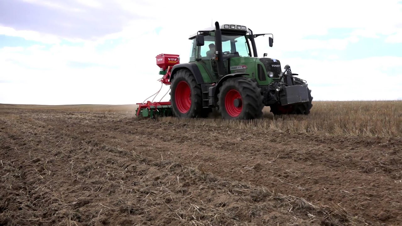 AGRO-MASZ AT+SP -  Agregat talerzowy + Siewnik poplon&oacute;w / Disk aggregate + secondary crop seeder