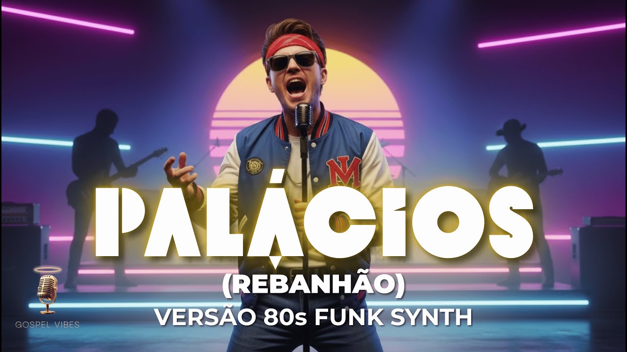 PAL&Aacute;CIOS (Rebanh&atilde;o) | Vers&atilde;o Synth Funk Anos 80 | Gospel Vibes