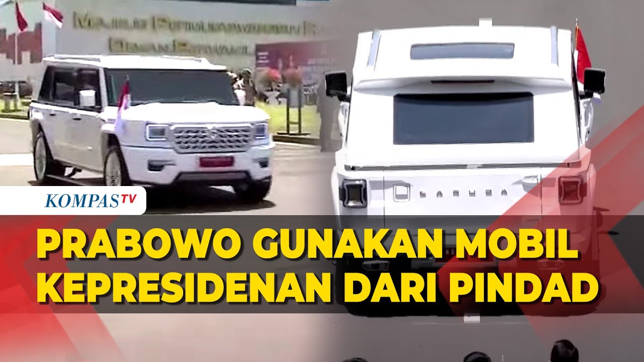 Penampakan Mobil Kepresidenan Prabowo Subianto usai Pelantikan, Gunakan Pindad Maung Garuda!