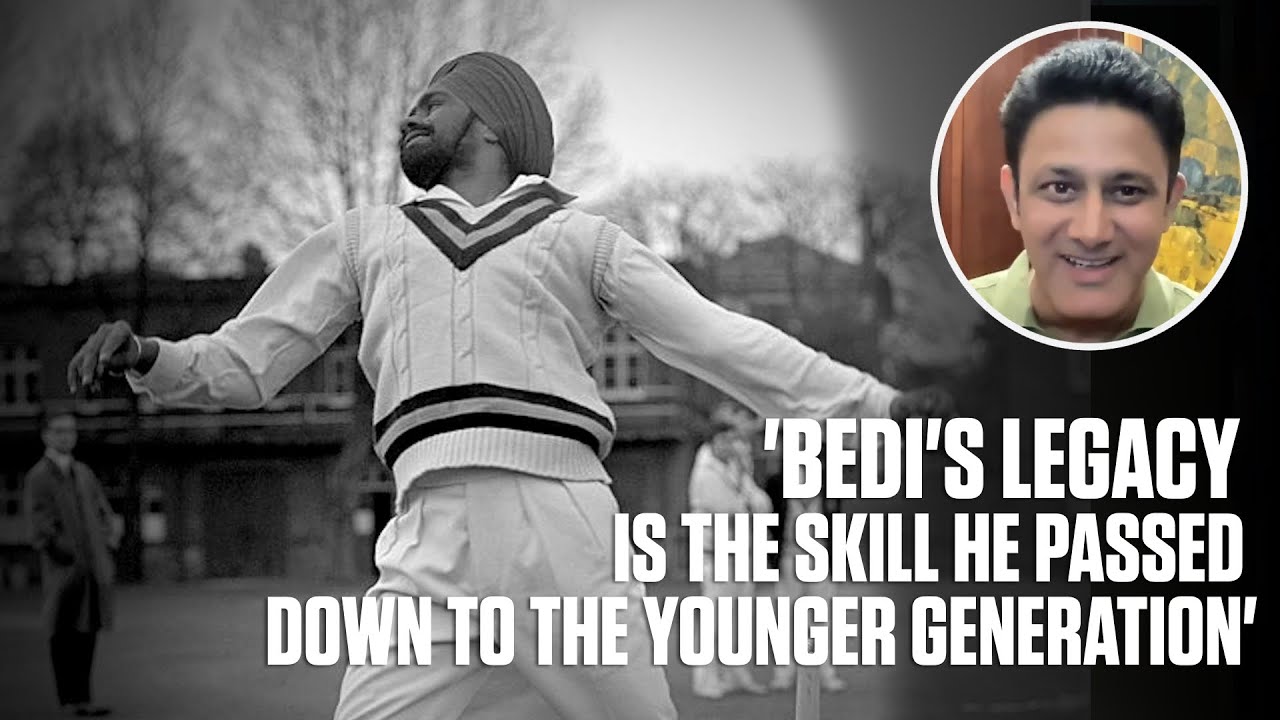 Kumble: 'Bedi's legacy is the skill he passed down to the younger generation'